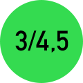 3/4,5